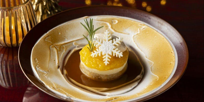 選べる前菜・メインとXmas限定デザートの全3皿＋選べる1ドリンク（12/24・12/25限定）