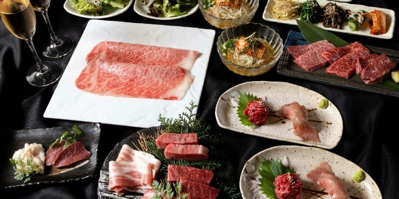 【にくTATSUコース】全15品＋飲み放題付（忘・新年会にもオススメ）