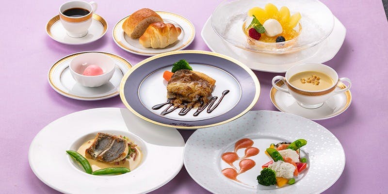 ランチ キャッスル 岐阜グランドホテル 岐阜 長良 フレンチ 一休 Comレストラン