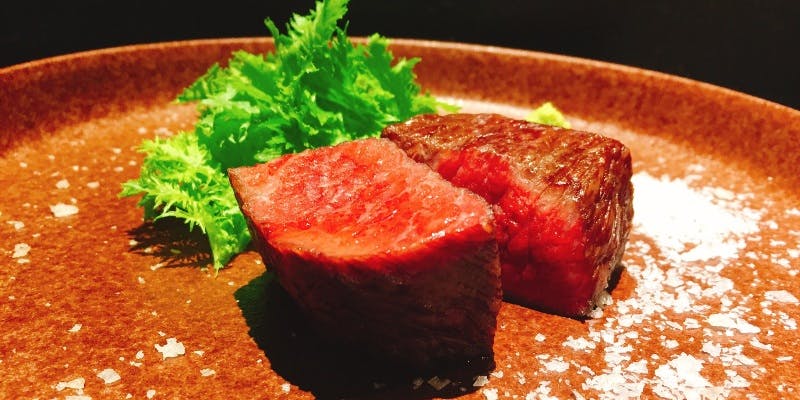 【贅沢コース】尾崎牛生ユッケや九州産牛赤身のステーキなど全7品