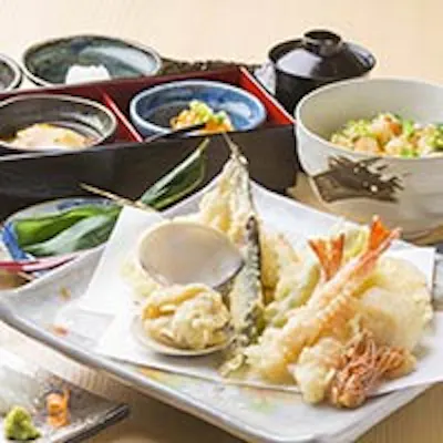あっさりとした極上天ぷら
