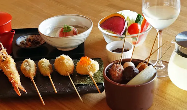 侘家洛中亭 ワビヤラクチュウテイ 河原町 串揚げ 串かつ 一休 Comレストラン 侘家洛中亭 ワビヤラクチュウテイ 河原町 串揚げ 串かつ 一休 Comレストラン