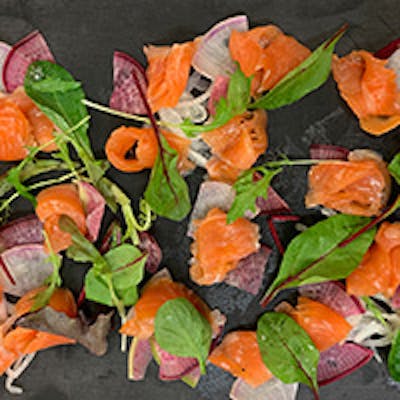 アルプスの恵みを味わう一皿