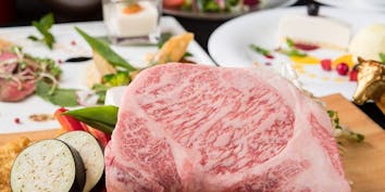 神戸牛を堪能  プレミアム神戸牛ステーキコース - はかたの桜華 本店