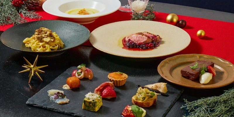 【Xmas2025】クリスマスコース＋乾杯ロゼスパークリング付き（12/20～12/25限定）