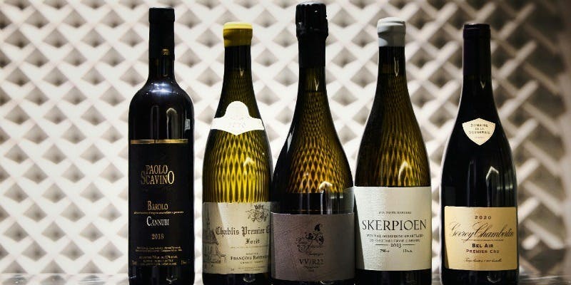 【プレミアムペアリング付きプラン】＋プレミアム5杯ペアリング（Plant Forward）