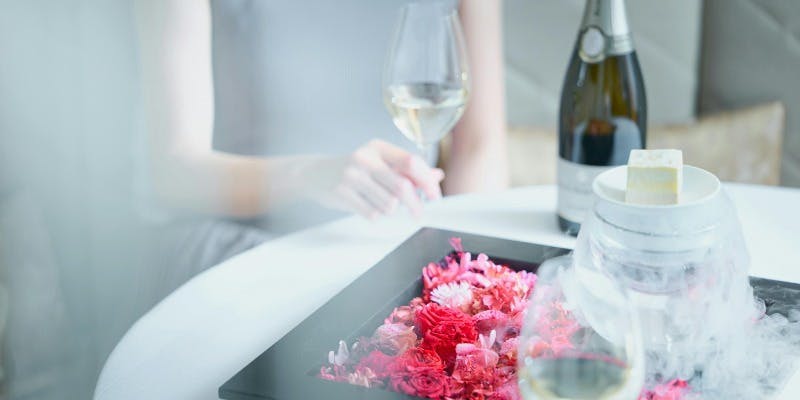 【アニバーサリーコース】乾杯スパークリング＆ANNIVERSARY ケーキ付＋記念日のお祝いに！（PlantForward）