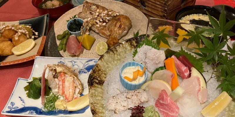 【亀コース】季節の小鍋・焚物・デザートなど（個室確約・リクエスト予約）