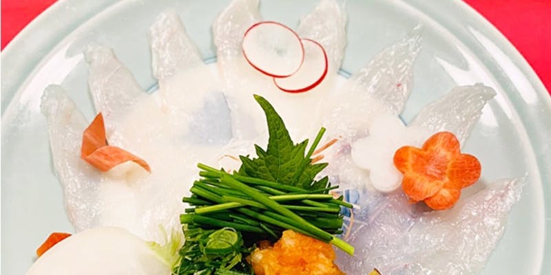 土曜日限定プラン　ふぐ会席全5品