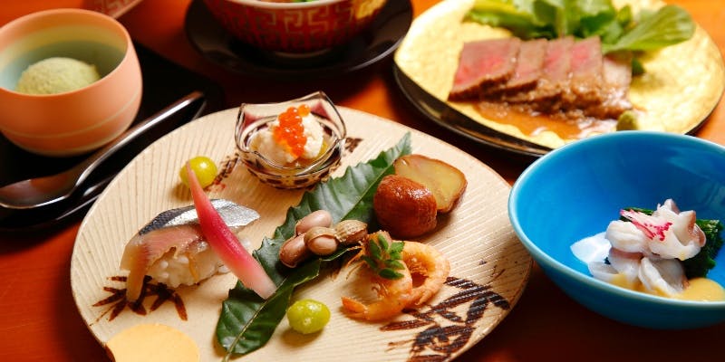 九州の食材で季節を感じる特選ランチコース　全9品