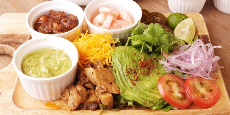 【fiesta】パーティータコスを含む全5品　飲み放題付 Xmasパーティー、歓送迎会などに（12月限定！）