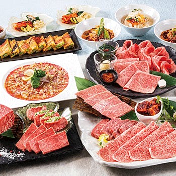 黒毛和牛焼肉 薩摩 牛の蔵 なんば店 2h飲み放題 A5黒毛和牛 極上焼きすき 焼肉 プレミアム牛の蔵コース ディナー プラン メニュー 一休 Comレストラン