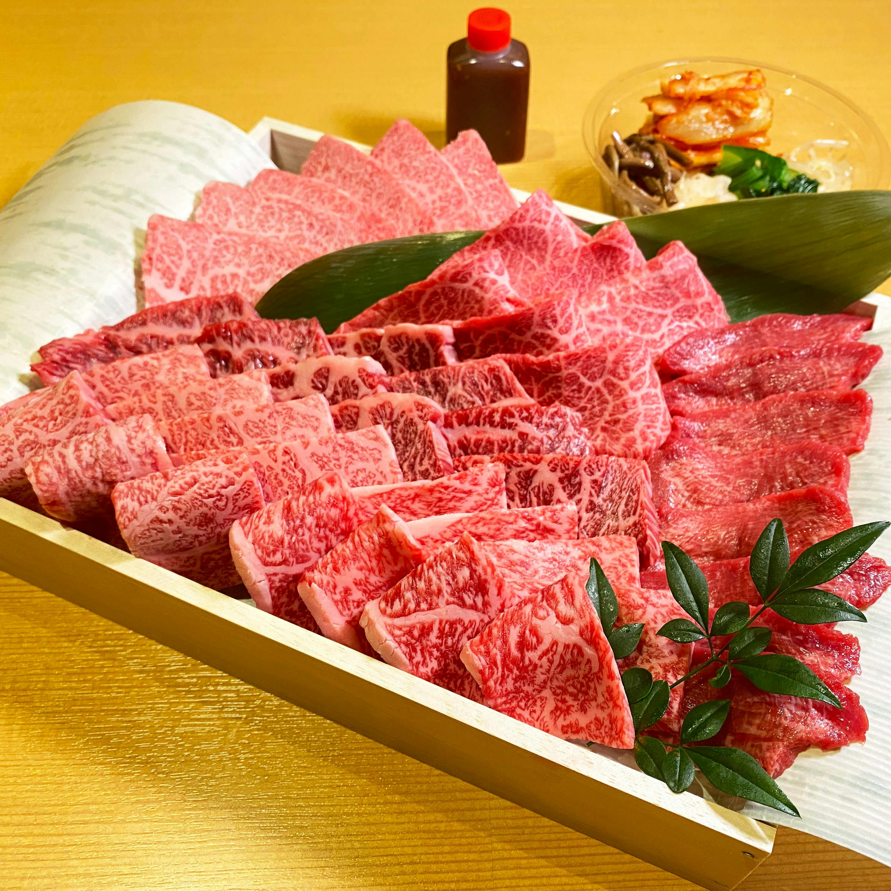 黒毛和牛焼肉 薩摩 牛の蔵 なんば店 テイクアウト 牛の蔵上焼肉セット 2 3名様分 ランチ プラン メニュー 一休 Comレストラン