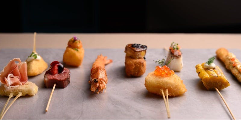 Menu kushi Gourmand～国産黒毛和牛の記念日おすすめランチコース～