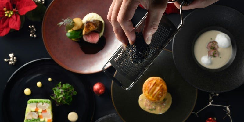 【Xmas2025】クリスマス特別ディナーコース【ブラックトリュフ スタイル】