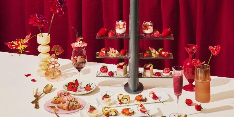 Strawberry Parfait Afternoon Tea（1/9～2/23）