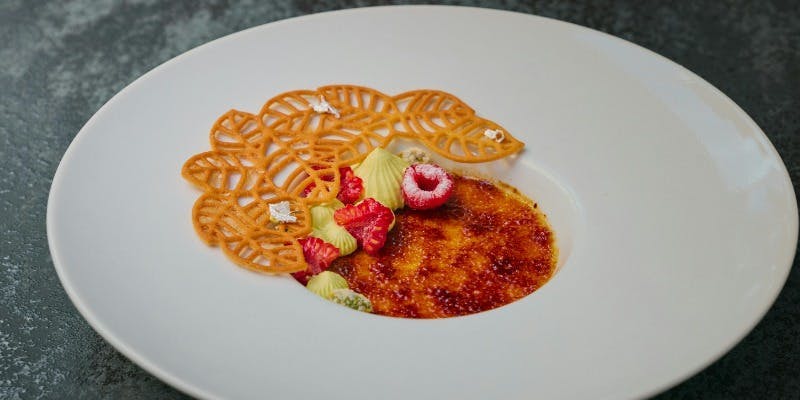 クレーム ブリュレ＋ワンドリンク付き