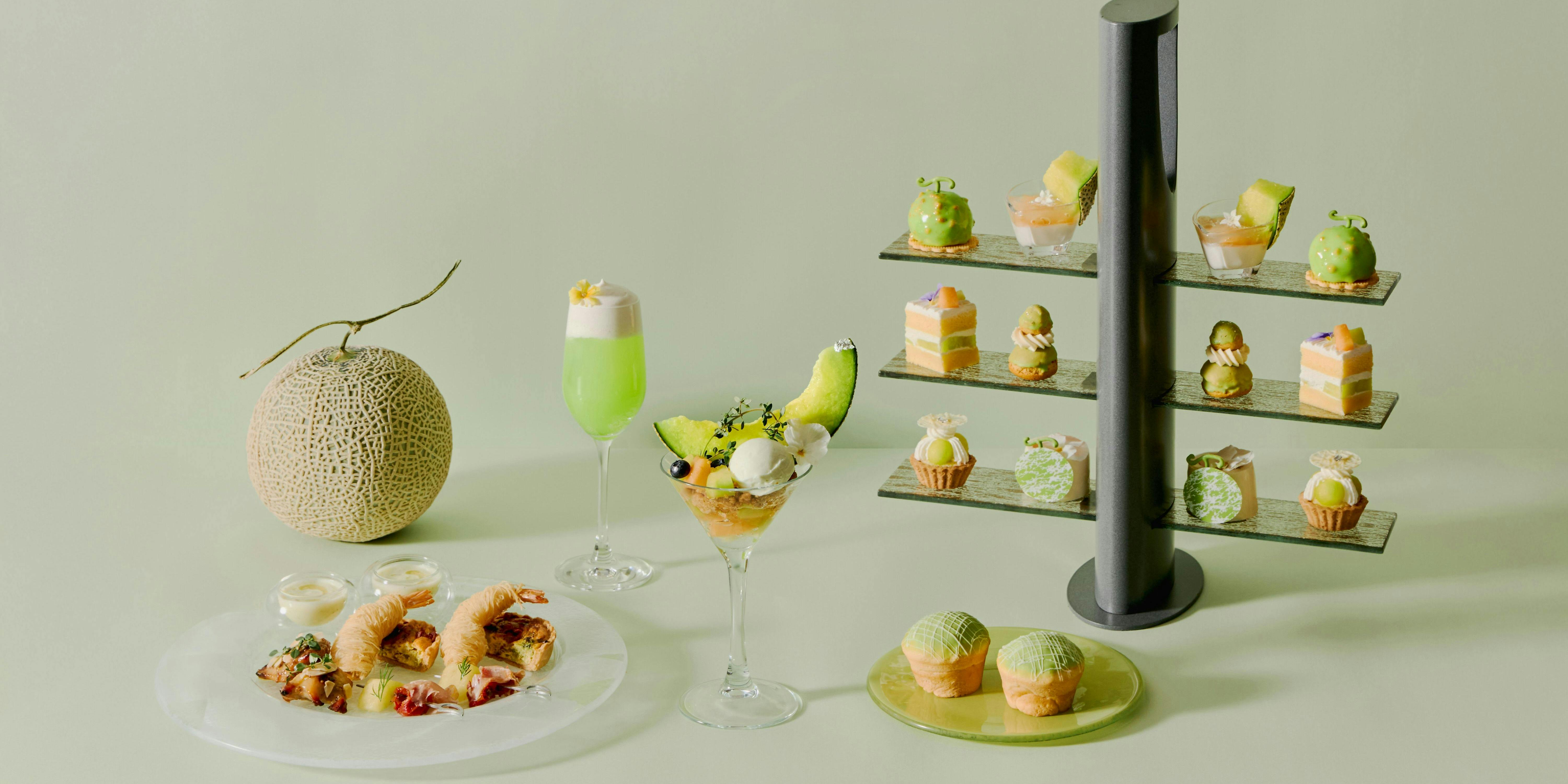 TEA AND BAR／THE THOUSAND KYOTO THE MELON SEASON Parfait Afternoon