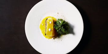 【銀座のホテルの最上階で】前菜2種、メイン・デザートを選べるランチコース - Opuses