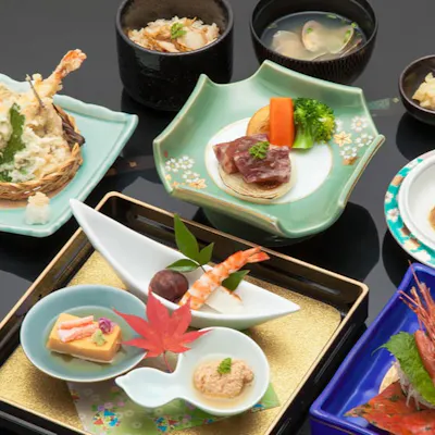 お気軽に旬の会席料理がお楽しみいただけます