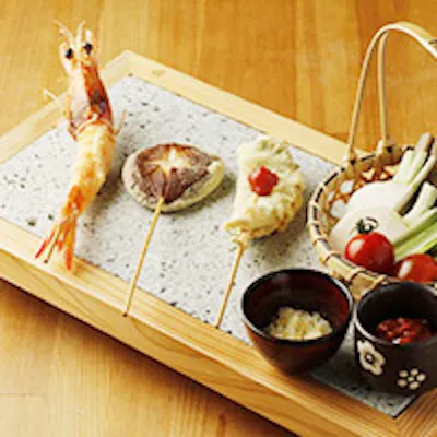 串揚げとカジュアル割烹の融合