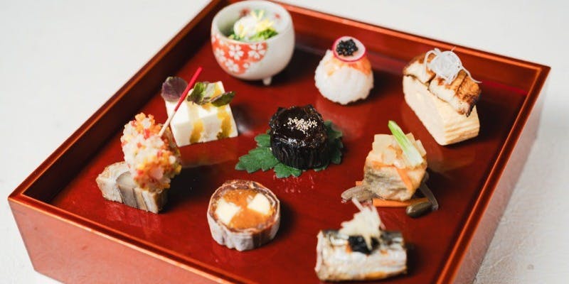 【和洋折衷ランチ】9種の前菜、フレンチ仕立てのメインなど4品