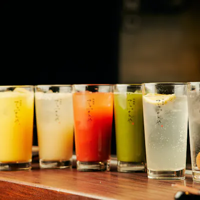 【神楽坂で貴重な飲み放題もご用意】