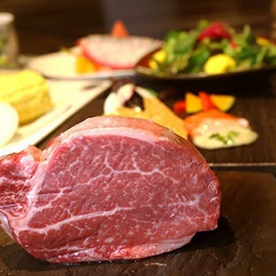 シェフこだわりの山形牛と旬野菜