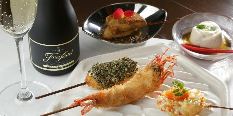 【記念日コース※カットケーキ付】最上おまかせ15品＋ウェルカムドリンク付きコース