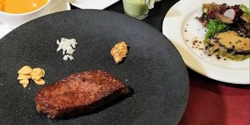【プレミアムプラン】神戸牛霜降,赤身ステーキなど全7品 - せいとう 本店
