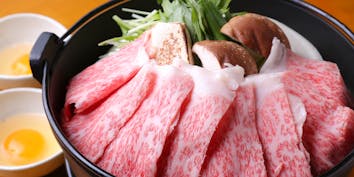 【すき焼き：特選花乃牛サーロイン】全3品 - Premium Wagyu Beef SHIBATA  特選黒毛和牛しば田