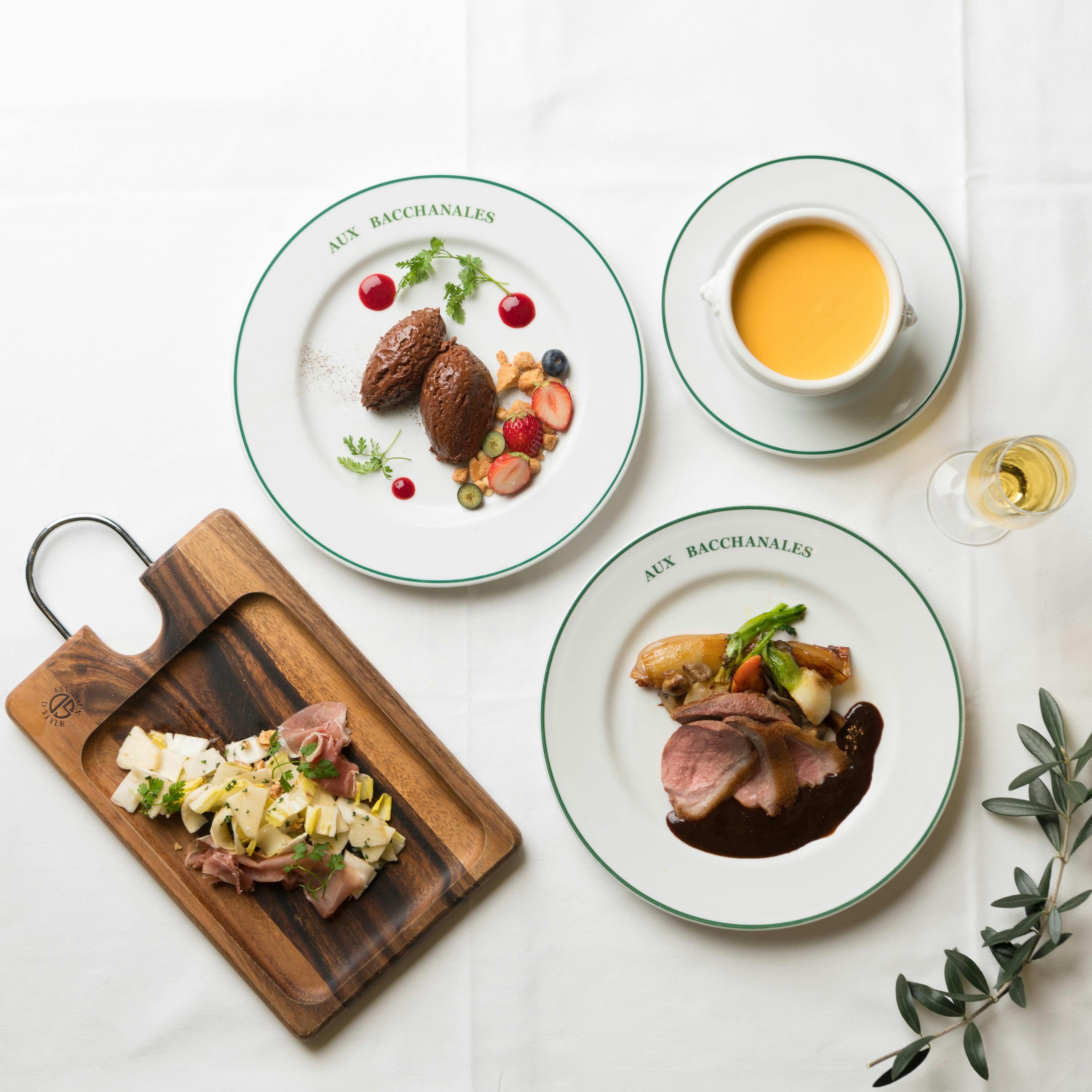 Aux Bacchanales 高輪 オーバカナル 高輪 品川 フランス料理 一休 Comレストラン