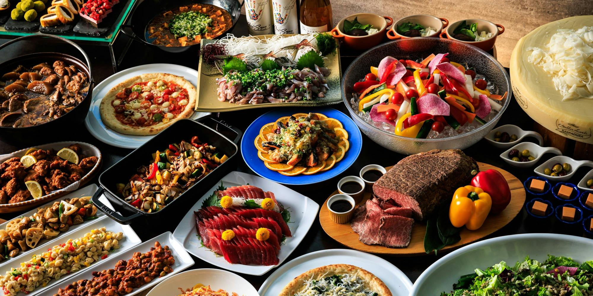 HARBOR'S W／ATAMI BAY RESORT KORAKUEN ディナーブッフェ ディナー