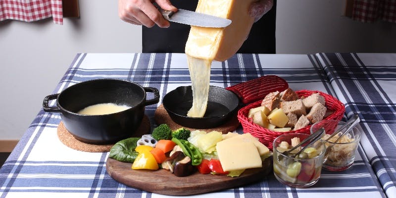 【ラクレットチーズとチーズフォンデュ】チーズセット