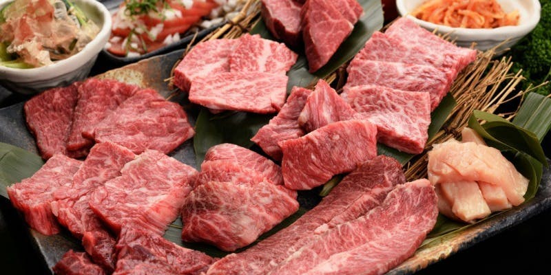 【BeefGardenコース】“生”タンと極上希少部位だけを味わう贅沢9皿