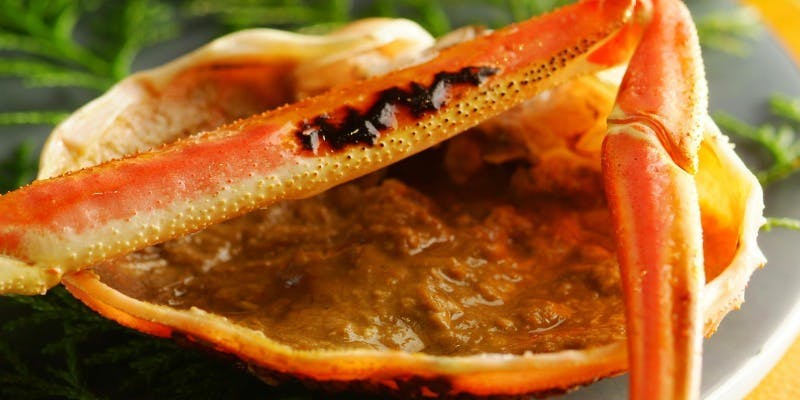 【冬の但馬路ディナー】松葉蟹半杯相当と但馬牛熟成肉を楽しめるコース