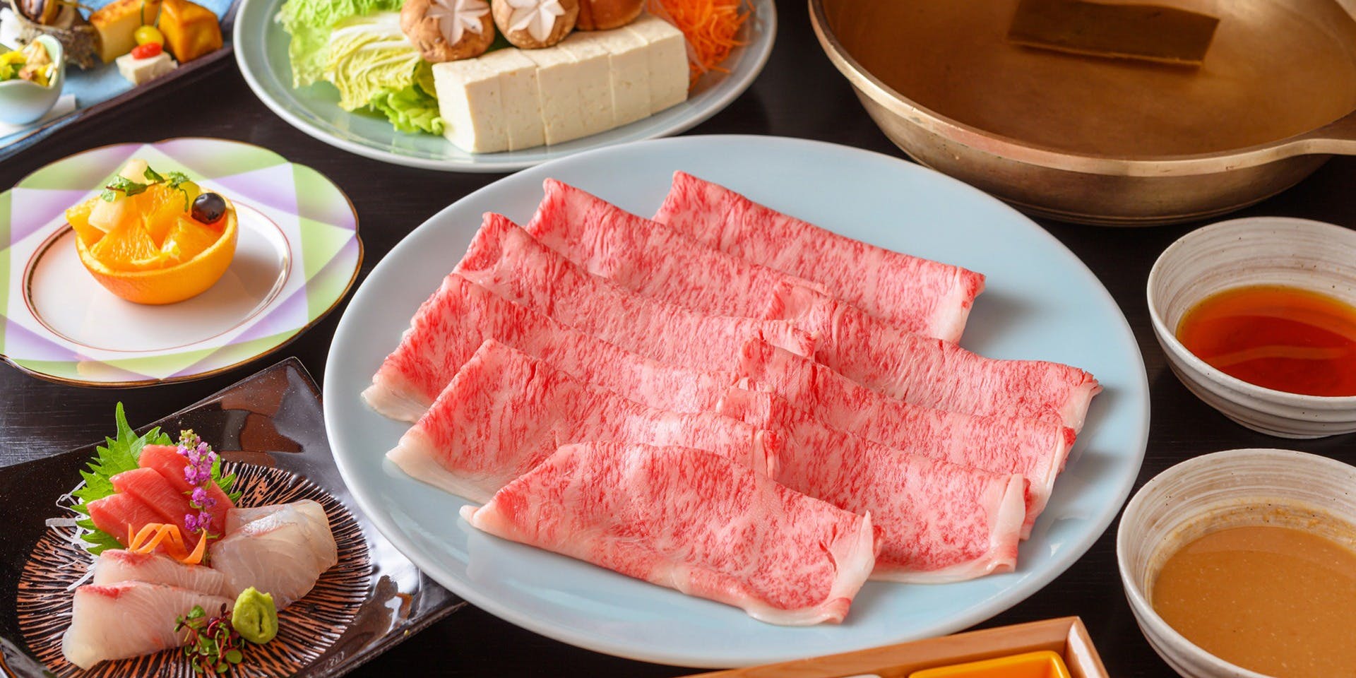 銀座 Sun‐mi本店 日本料理 香川 【厳選黒毛和牛ステーキ会席】全6品