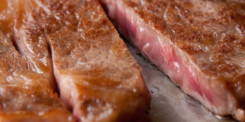 【黒毛和牛ステーキコース】上質な牛肉の旨味を堪能（フィレ120g又はサーロイン180g）