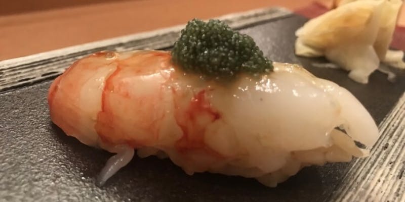 【おまかせコース】ニシン、ホッケ、ボタン海老など北海道の食材でつくる鮨コース