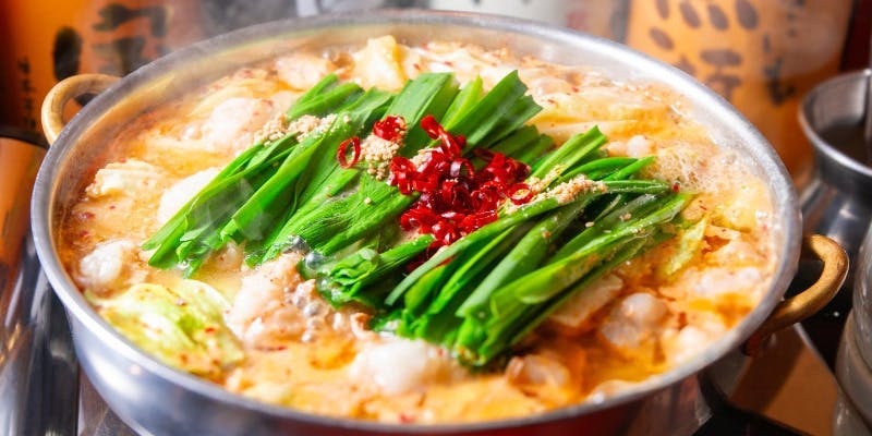 【Dコース】7種から選べるもつ鍋・馬刺・鯨ベーコン 全9品