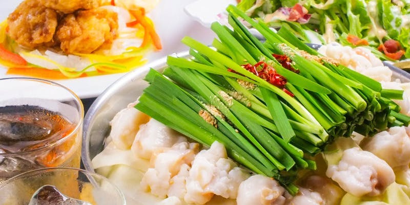 【Aコース】2種から選べるもつ鍋 全6品