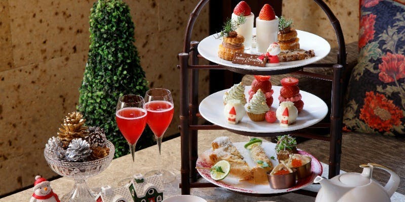 11/1ー12/25【クリスマス  アフターヌーンティー】＋90分フリーフロー