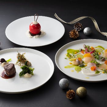 クリスマス ランチ Fifty Fourth Station Grill 京都悠洛ホテル Mギャラリー Okaimonoモール レストラン