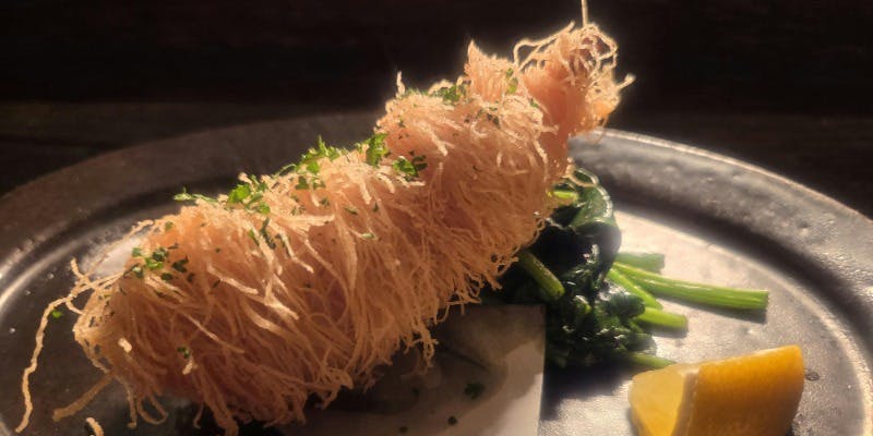 プラチナムコース（メインのお肉2種に国産牛を含み、デザート3種になります