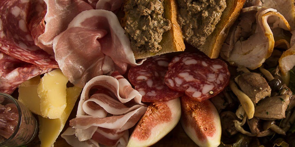 La Trattoriaccia 「トスカーナコース」スペシャル前菜・パスタ2種