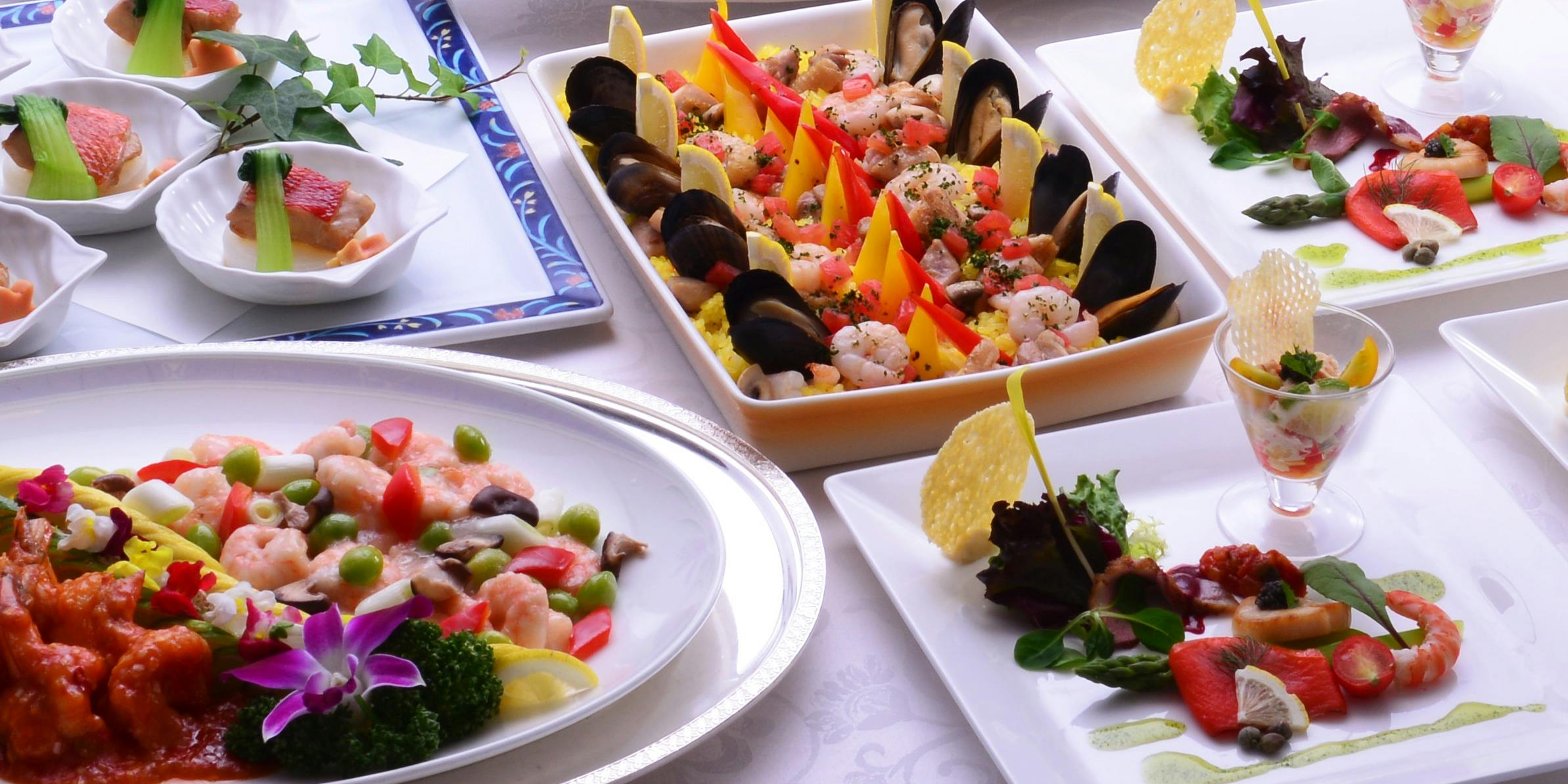 ディナー 新横浜グレイスホテル 個室宴会場 Shin Yokohama Grace Hotel 新横浜グレイスホテル 洋食 和食 中華 一休 Comレストラン