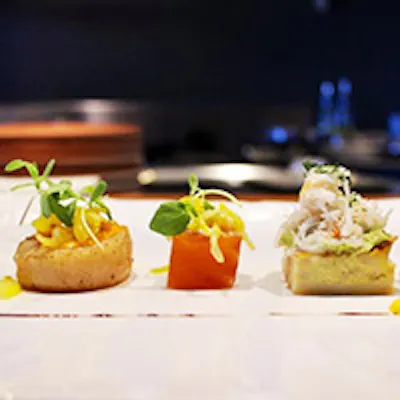本格的なフランス料理フルコース