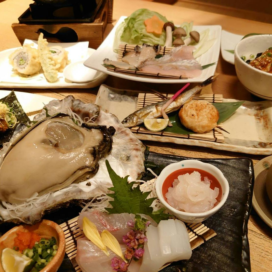 きときと 釣谷鮮魚店 富山の季節の味覚コース 白海老 岩ガキ 鮑とのど黒のしゃぶしゃぶなど全9品 ランチ プラン メニュー 一休 Comレストラン