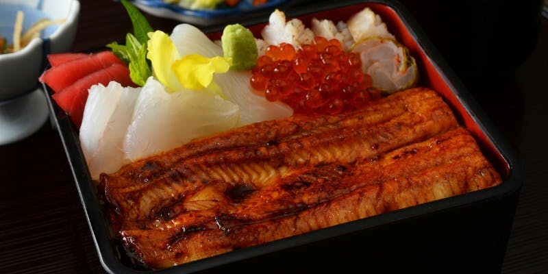 お好みうな重 【1/2尾＋海鮮】