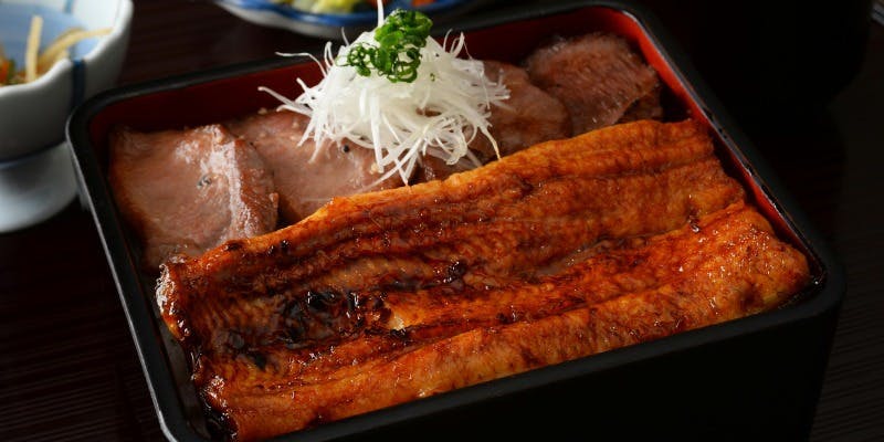 お好み鰻重 【1/2尾＋牛タン】